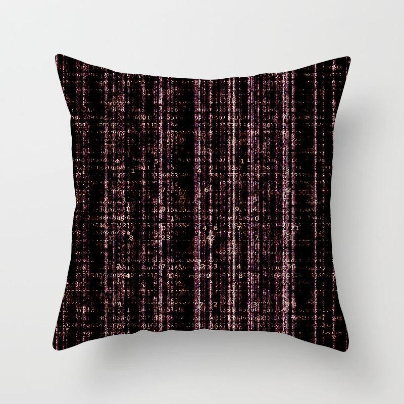 Home Furnishings Sofa Pillow Cover Modern Simple Geometric Abstract Cushion Cover Cushion Cover