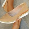 Fashion Hot-selling Women's Shoes Autumn Slip-on Women's High-heeled Pointed Toe Simple Waterproof Casual Daily Work High-heeled Shoes