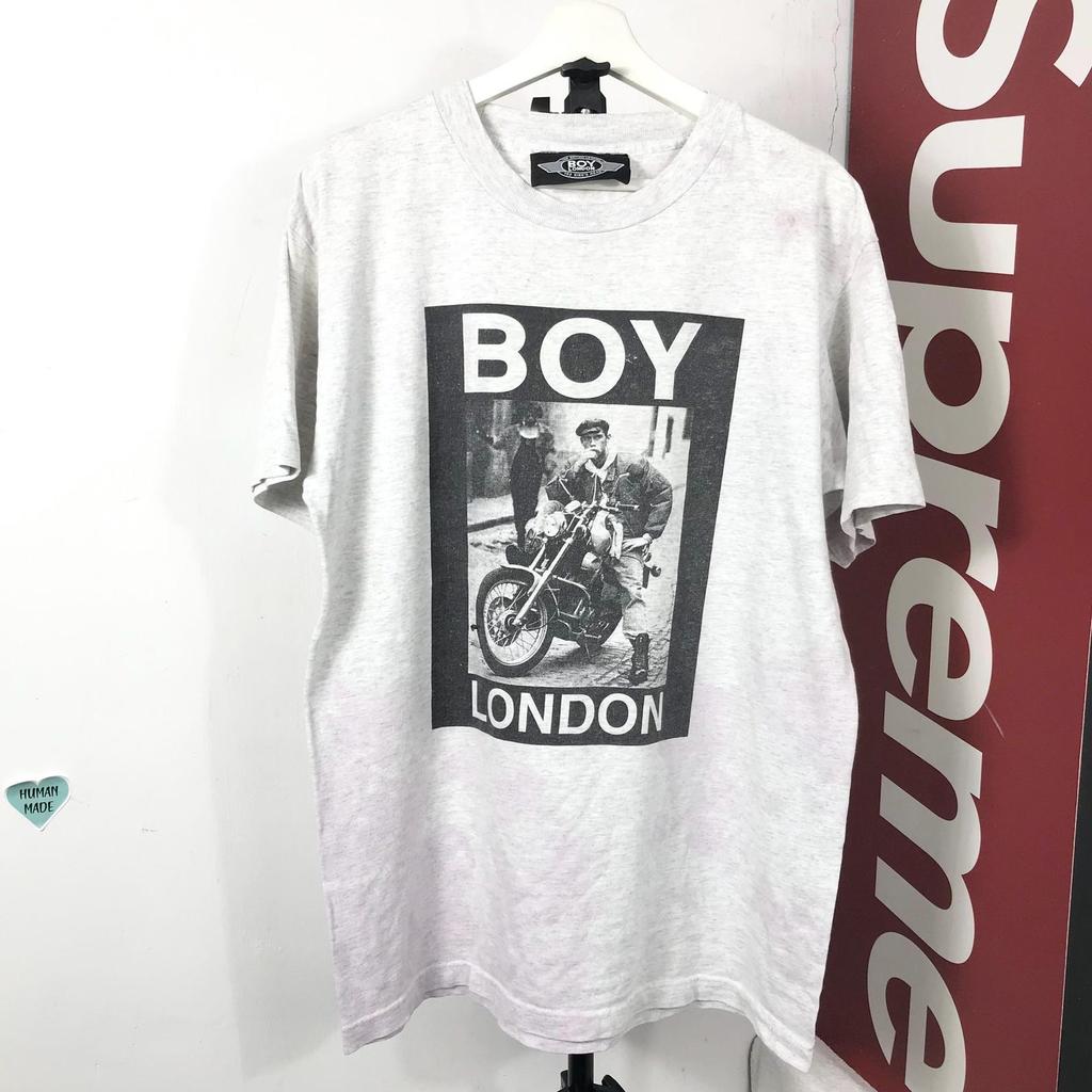 Vintage 90s BOY LONDON phototee Oldtee /Left over tee /Photofolio/Graphictee/Fotofolio Edition / Photoprint / Black White Photographer
