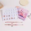 DIY Beaded Bracelet Advent Calendar: Rose Gold Jewelry for Christmas, New Year, Valentine's Day Gifts