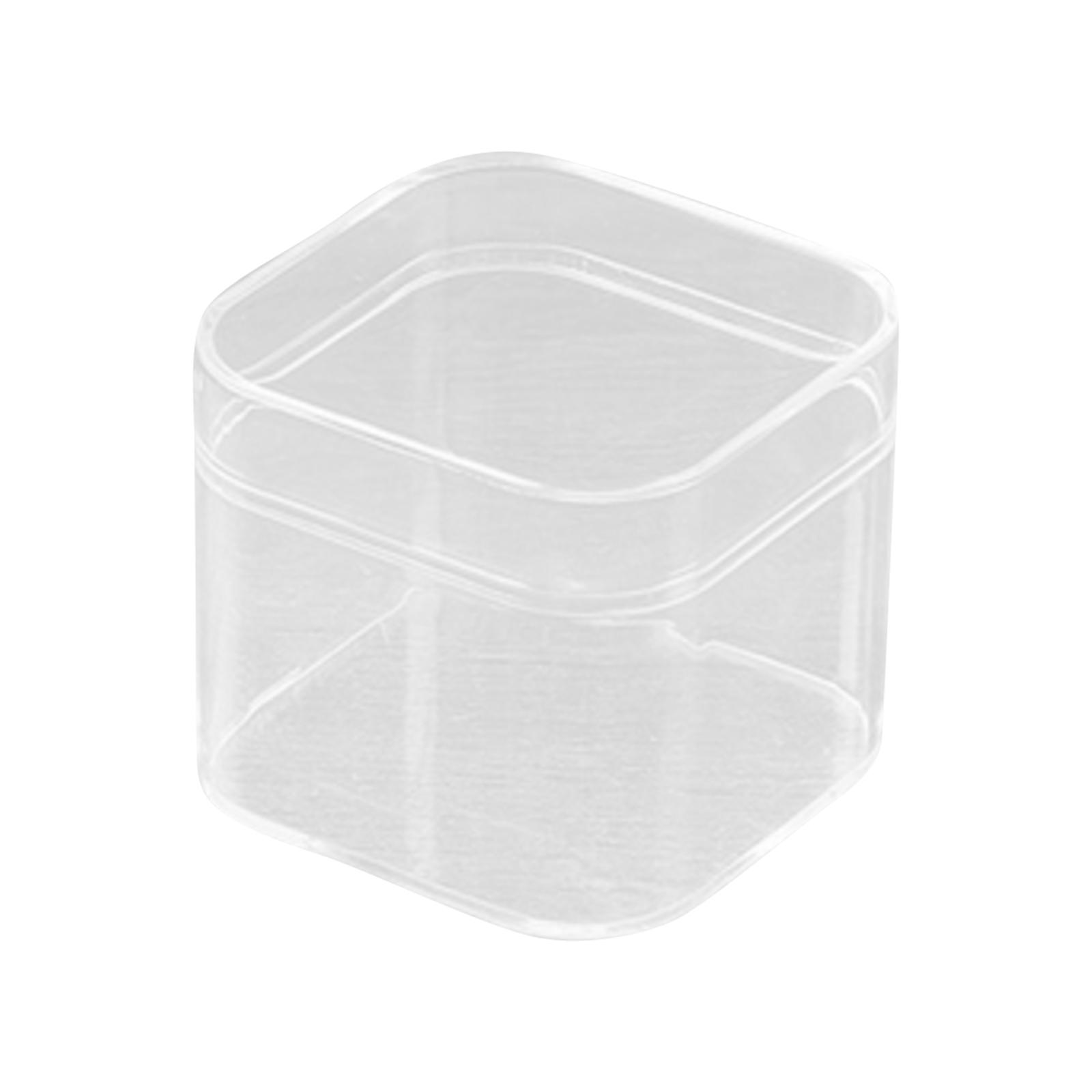 Transparent Boxes, Plastic Acrylic Rounded Corner Boxes, Display Packaging Boxes, Storage Boxes One Size