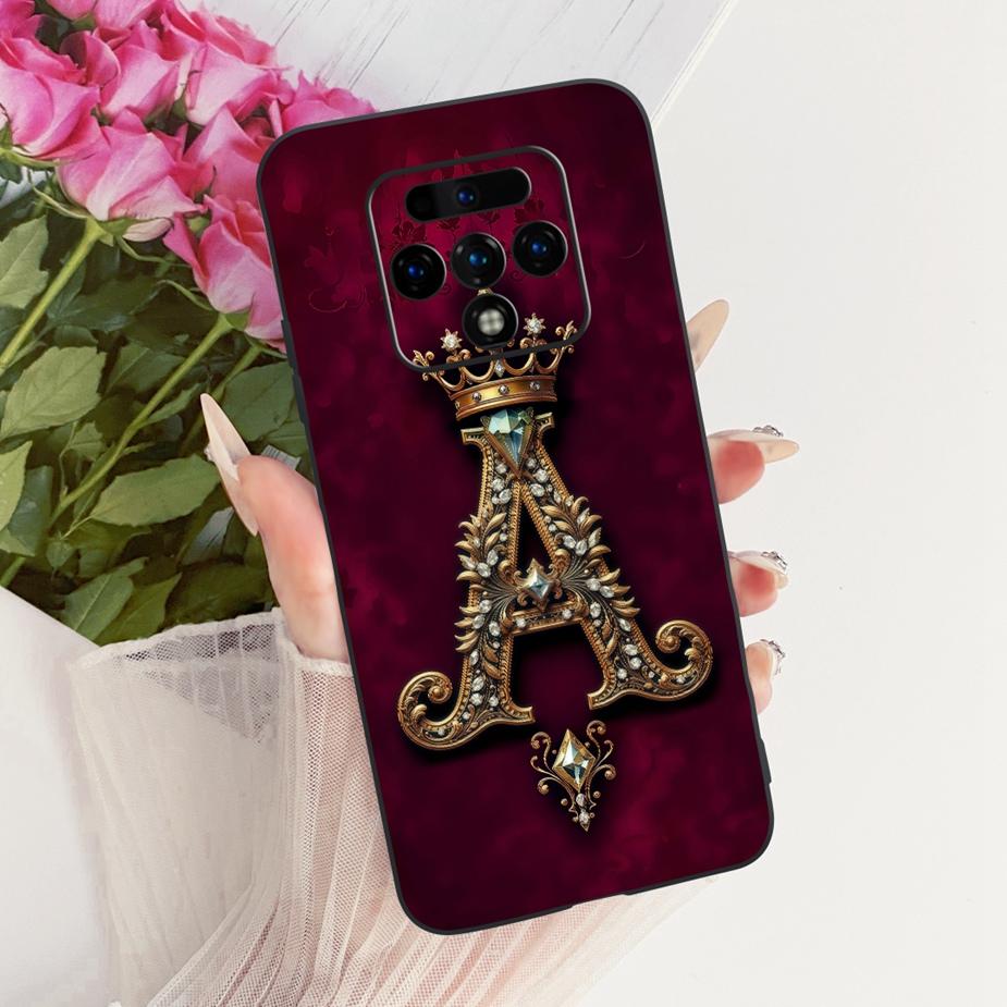 Für Tecno Camon 16 Premier Hülle CE9 CD6j Luxus Krone Buchstaben Abdeckung Weiche TPU Handyhülle Für Tecno Camon 16 Pro Camon16 CE7 Schale