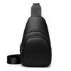 Minimalist Genuine Leather Business Casual Chest Bags Unisex Qality Men's Bag Convenient Daily Travel Small Single Bag