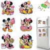 6pcs/Set Minnie Mickey Series Diamond Painting Magnets for Refrigerator Diamond Art Fridge Magnets for Adults Diamond Art Refrigerator Magnets Kits