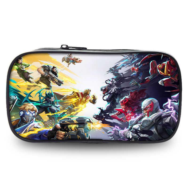 Marvel Rivals Pencil Case Large Capacity Student Stationery Organizer For Kids