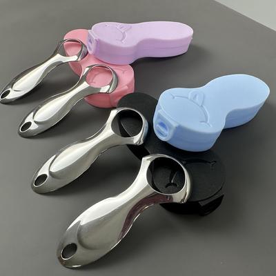 Mini Grattoir à Langue Nettoyeur Métallique pour Adultes Soins Dentaires Élimination de la Mauvaise Haleine Outil de Nettoyage Buccal