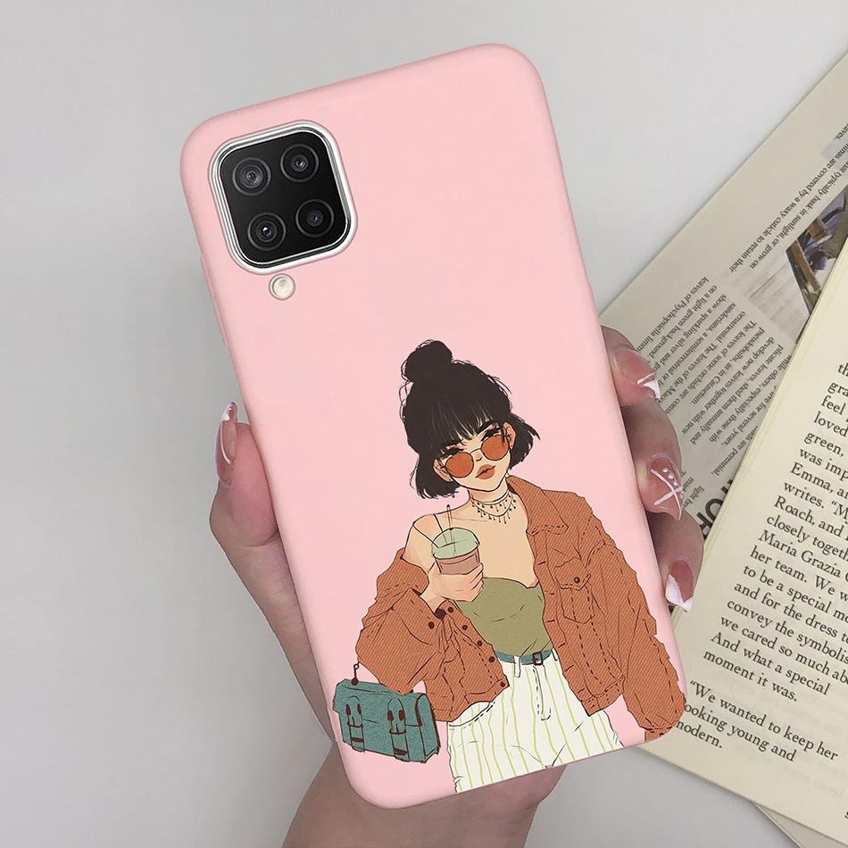 For Samsung Galaxy F22 6.4 inches Case Butterfly Soft Silicon Back Cover For Samsung Galaxy M32 SM-M325FV New Fashion Phone Bags