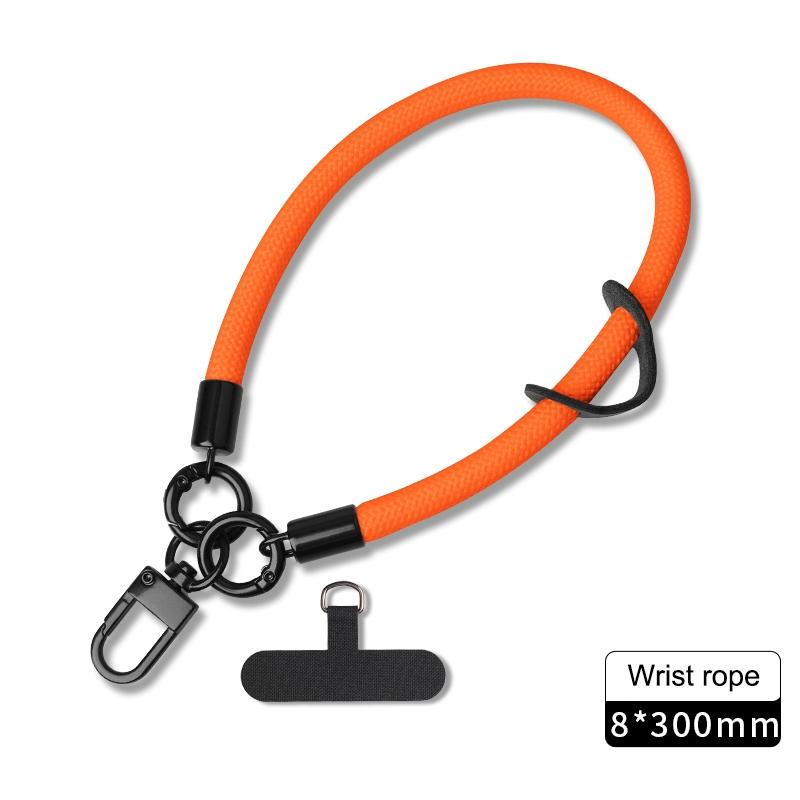 Univerzální šňůrka na telefon proti ztrátě, odnímatelná barevná šňůrka na krk, bezpečnostní poutko na telefon, kroužek na klíče, řetízek, lano s kartou