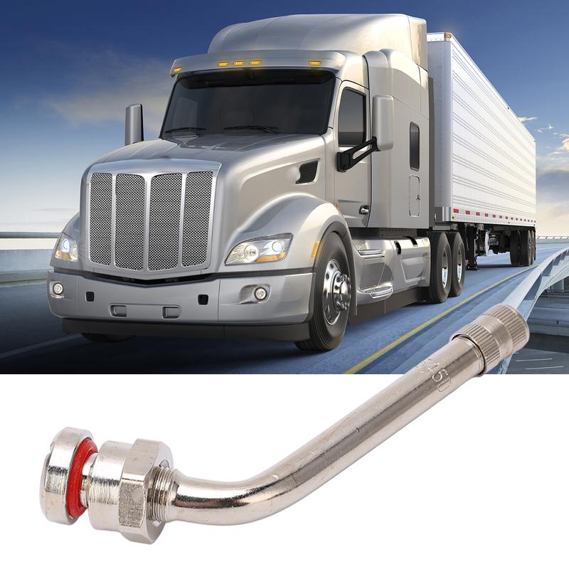 Steli valvola pneumatici per camion Steli valvola pneumatici per camion TR545D Stelo valvola a 60 gradi per ruote in alluminio Alcoa 22,5 pollici 24,5 pollici TR545D