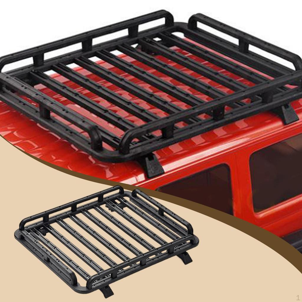 1/10 RC Car Roof Rack Luggage Modified Convenient Lightweight Practical Replacement