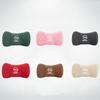 czlsev1 Car Seat Headrest Suede Neck Pillow Head Cushioning For Opel Astra Grandland Corsa Mokka Frontera Insignia Zafira Vivaro Karl