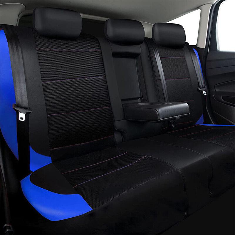 Car Seat Cover Full Set Cloth Universal Polyester Breathable Washable Suitable For Car Truck Van Suv Car Accessories