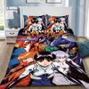 3D Print Anime E-evangelion V-eva A-genesis Duvet Cover Pillowcase Bedding Set Adult Boy Girl Bedroom Decoration Children Single