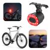 COB Smart Bicycle Rear Light Type-C Charging Auto Brake Sensing Light 4 Modes Cycling Warning Flashlight MTB Road Bike Parts