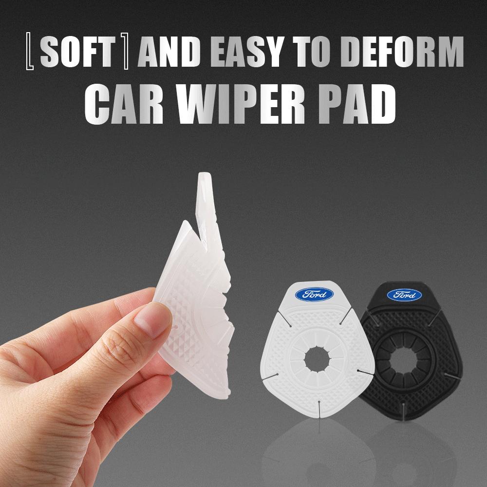 2Pcs Car Windshield Wiper Arm Hole Prevent Debris Protection Cover For Ford Focus MK2 MK3 Fiesta Ranger Mondeo SMAX Kuga Mustang