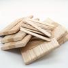 200pcs of natural wood craft sticks, suitable for ice cream popsicles, waxing, and tongue depressors - smooth light-colored wood