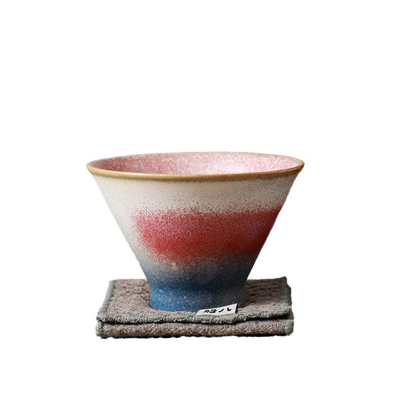 Japanese Ceramic Tea Cup Stoneware Chinese Kungfu Gongfu Teacup Household Drinkware Teaware Tea Ceremony Individual Master Cup