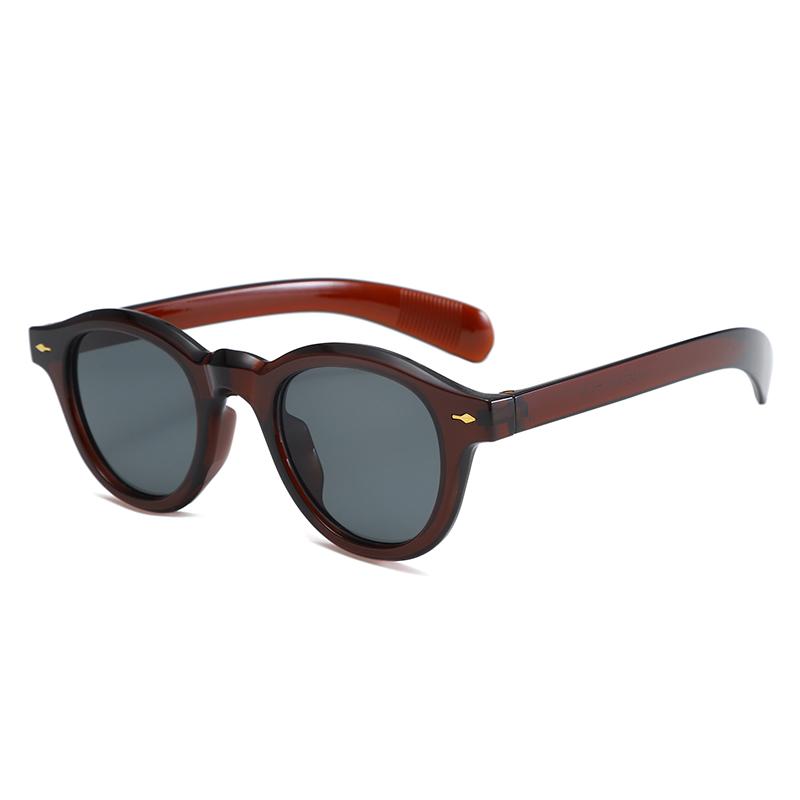 Vintage Classic Round Sunglasses Women Men Vintage Fashion Brand Designer Sun Glasses Outdoor Travel Lady Man Eyewear UV400