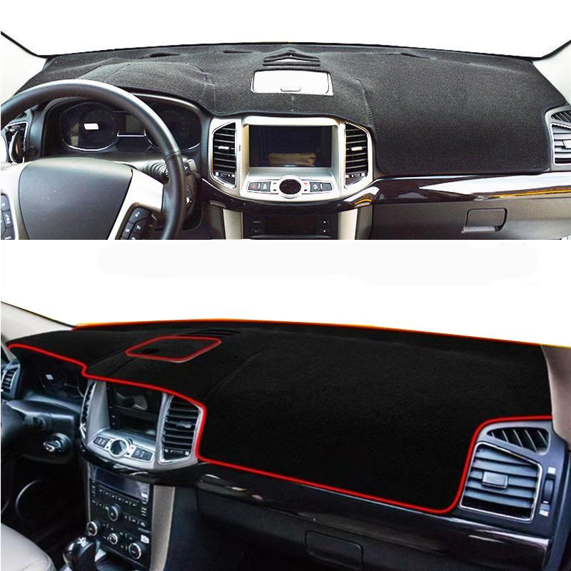Für Chevrolet Captiva Holden 2006-2018 Auto Armaturenbrett Abdeckung Matte Pad Armaturenbrett Sonnenschutz Dashmat Instrumenten Schutz Teppich Zubehör
