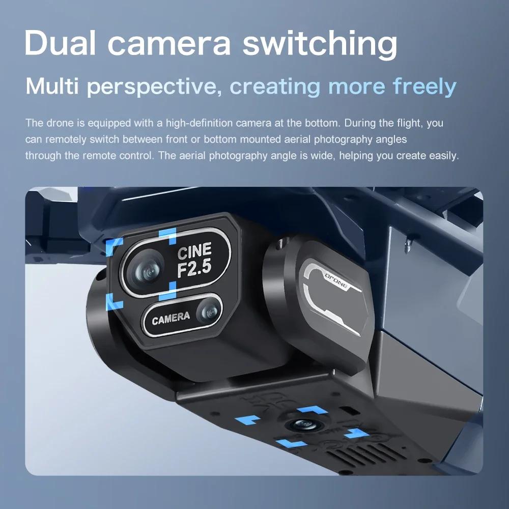 2026 New GT8 Drone GPS 8K Professional HD Dual Camera 5G WIFI Brushless Motors Obstacle Avoidance Foldable Toy Quadcopter