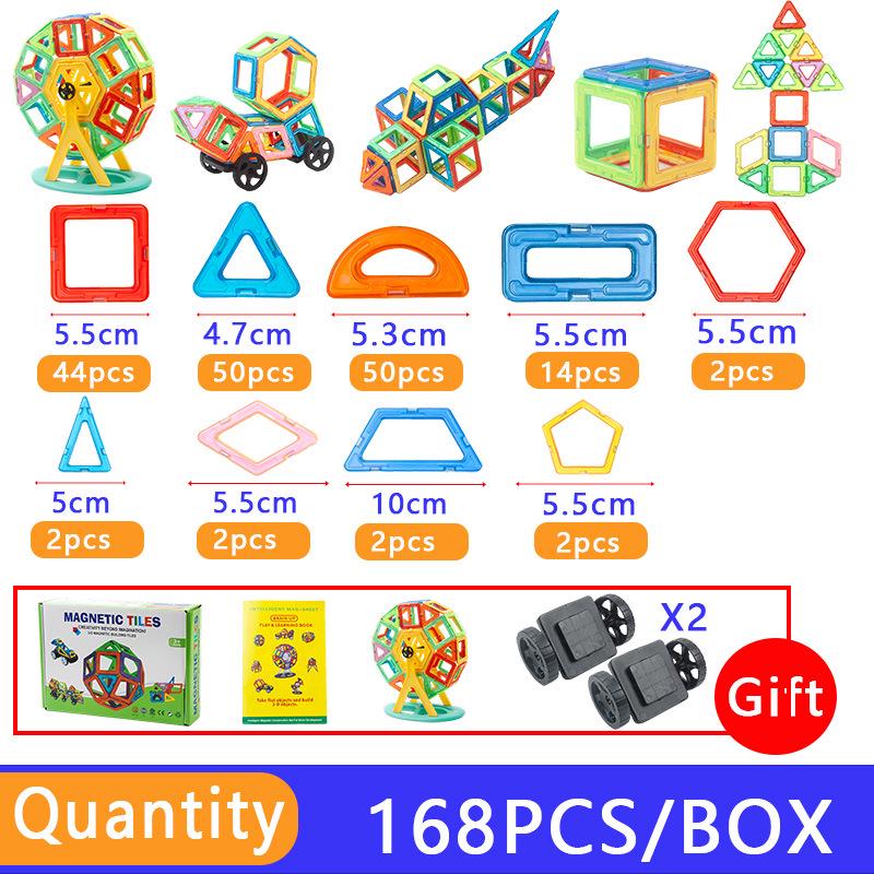 Magnetic Building Blocks for Kids - Educational and Strong Magnet Toy Set