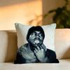 Hot Singer KKanye West Square DoubleSided printed Pillow Case Bedroom Bedside Pillow Sofa Cushion Cover