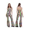 70er Jahre Disco Kostüm für Damen - Retro Europäischer & Amerikanischer Stil Halloween Bühnenoutfit