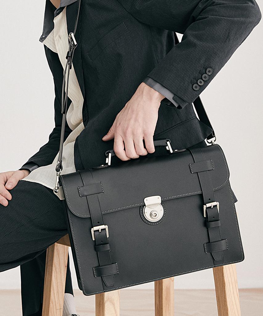 Brogue And Morrow Alx Bag (L/Black)