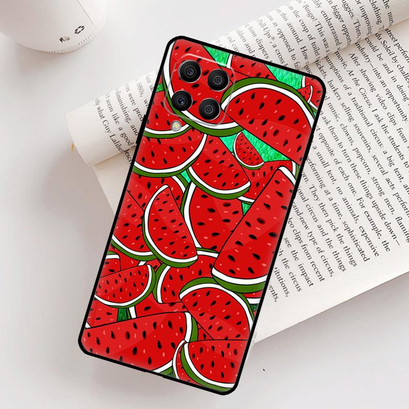Cute Summer Fruit Watermelon Case For Samsung Galaxy M31 M11 M14 M34 M54 M12 M32 M52 M15 M13 M06 M16 M36 M56 M53 M35 M55