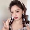 New Floral Streamer Headband Women's Summer Fashion Toothed Hair Band Hair Accessories