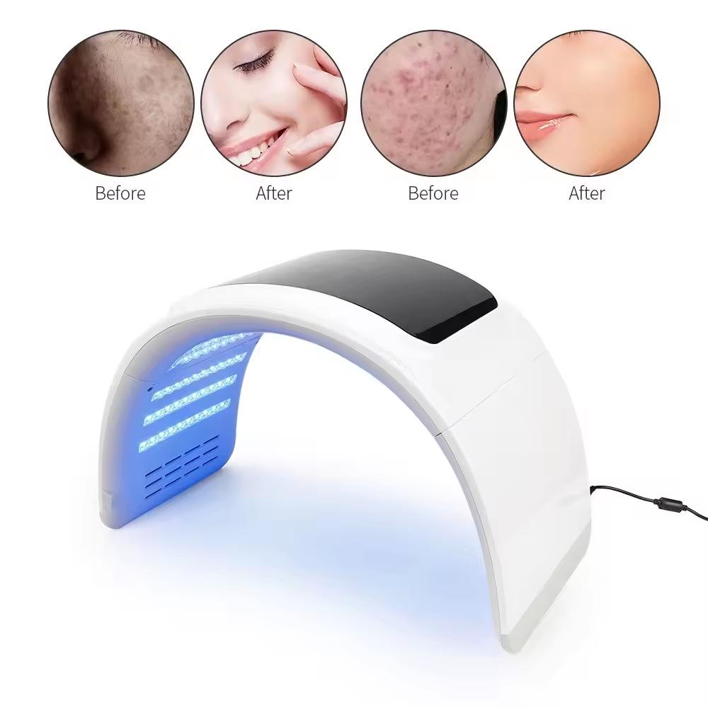 Foldable LED Spectrometer Facial Mist: Seven-Color Light for Hydrating and Skin Rejuvenation