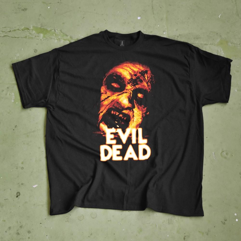 Evil Dead TShirt Sam Raimi Horror Movie Tee Cult 80s Film Shirt Vintage Unisex T-Shirt
