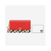 Daks Red Check Color Block 3 Fold Wallet Dcwa2e403
