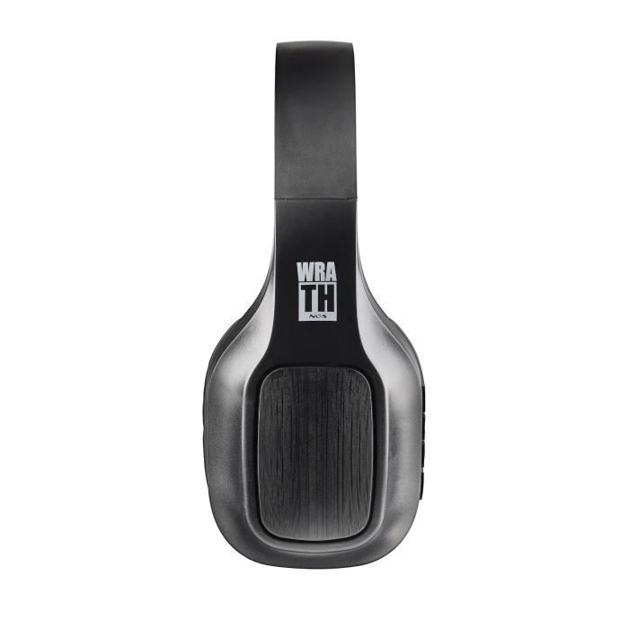 Casque - ngs - artica wrath black - bluetooth 5.1 - autonomie 10 heures - micro intégré
