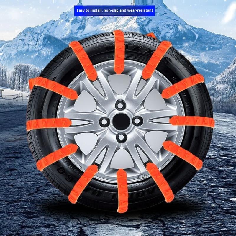 10/20 Adet Kaymaz Kar Zincirleri Motosikletler Bisikletler Kış Lastiği Tekerlekler Kaymaz Kablo Bağları Motosiklet Acil Durum Lastik Zinciri