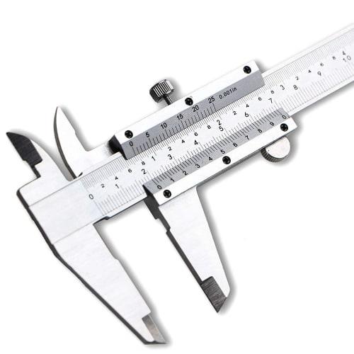 

Spurtar NGS-150KS 150mm Carbon Steel Caliper with Storage Case and Ruler, Maximum Measurement of 150mm Caliper, High Precision