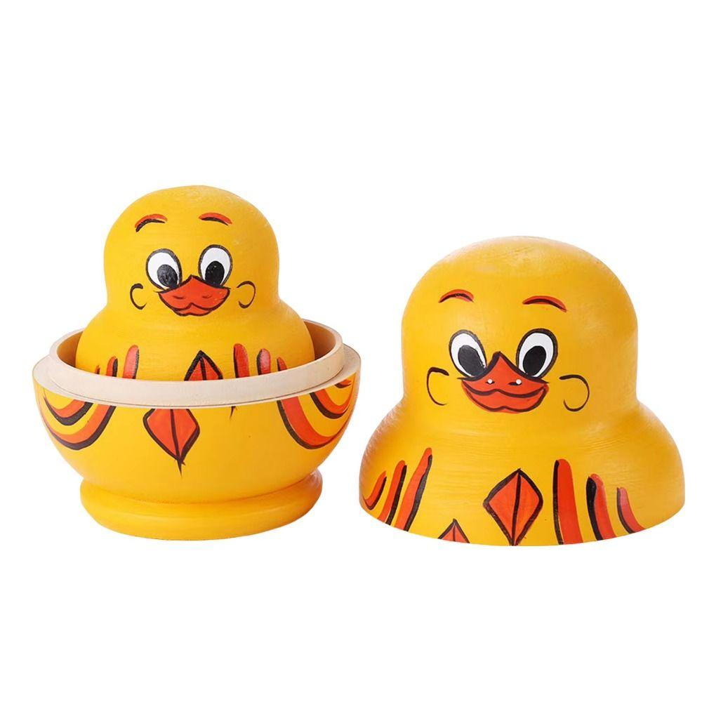 10 Layer Nesting Dolls Wooden Stacking Dolls Decorations Matryoshka Doll Toys  Kids Toy