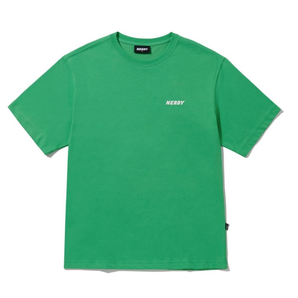 

Футболка NERDY Essential с коротким рукавом 23SS Зеленый