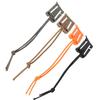 5pcs outdoors Tactical Triangular Buckle with Elastic Carabiner Clips Nylon Camping Bag Hanger Hook Clamp Rope Webbing Buckle