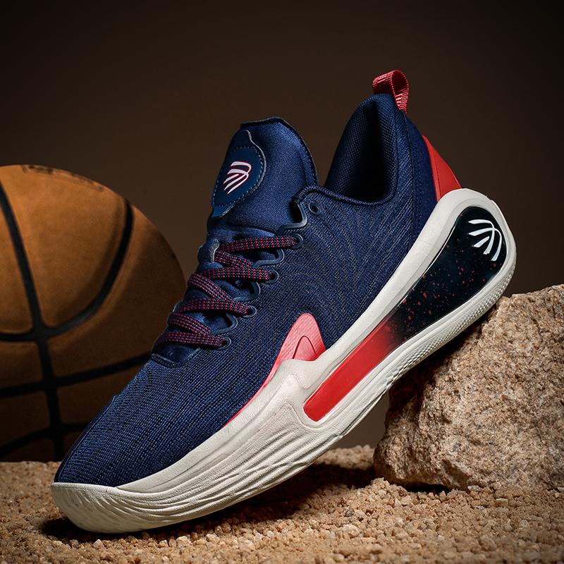 Profesionální tréninková mládežnická basketbalová obuv Pánská venkovní protiskluzová obuv odolná proti opotřebení Pár Módní ležérní obuv 36-45