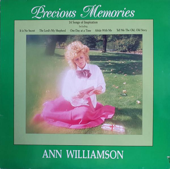 

LP Record ANN WILLIAMSON - Precious Memories ERTV1 Emerald Gem 1985 UK Pop Used