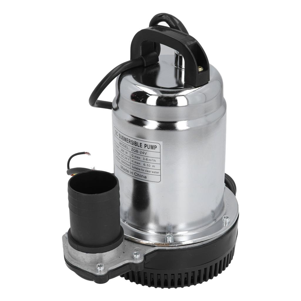 Solare Wasserpumpe DC24V 260W Hohe Förderhöhe Solare Tiefbrunnen-Tauchpumpe mit 1in 1.5in 2in Ausgang