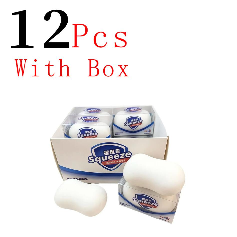 Asmr Soap Squishy Squeeze Toy Soft Texture Slow Rise Stress Relief Fidget Toy Anti Anxiety Sensory Decompression Calming