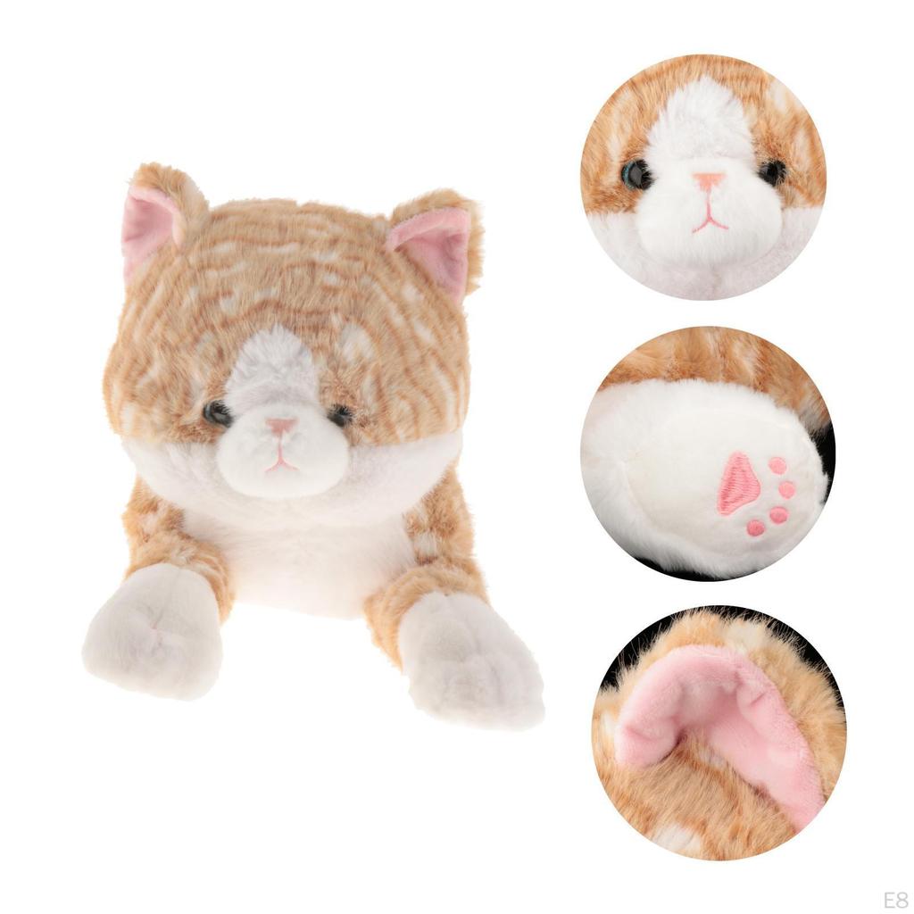Katze Stofftier Cartoon Spielzeug Bequemes Sofa Ornament Umarmungs-Puppe für Kinder