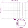 Euro Fence 0.4 X 10 M PVC Coated Iron