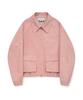 Fallett Pigment Oversized Blouson Salmon