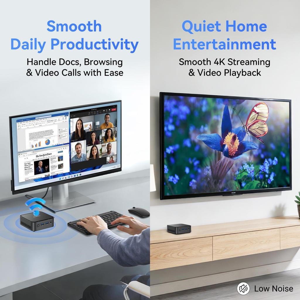 Blackview MP50 AMD Ryzen 5 3500U 16GB DDR4 SSD 512GB Windows 11 Pro