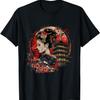 Geisha Sakura Cherry Blossom Pagoda  Art T-Shirt