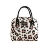 Durable Fashion Prints Lunch Box Bag with Zipper Lightweight Insulated Tote Bag Portable Large Capacity Outdoor Picnic Bag