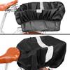 Resistant Cycle Basket Cover Exterior Defense Against Rain Ice Dirts Polyester Reflective Strips For Foot Safety